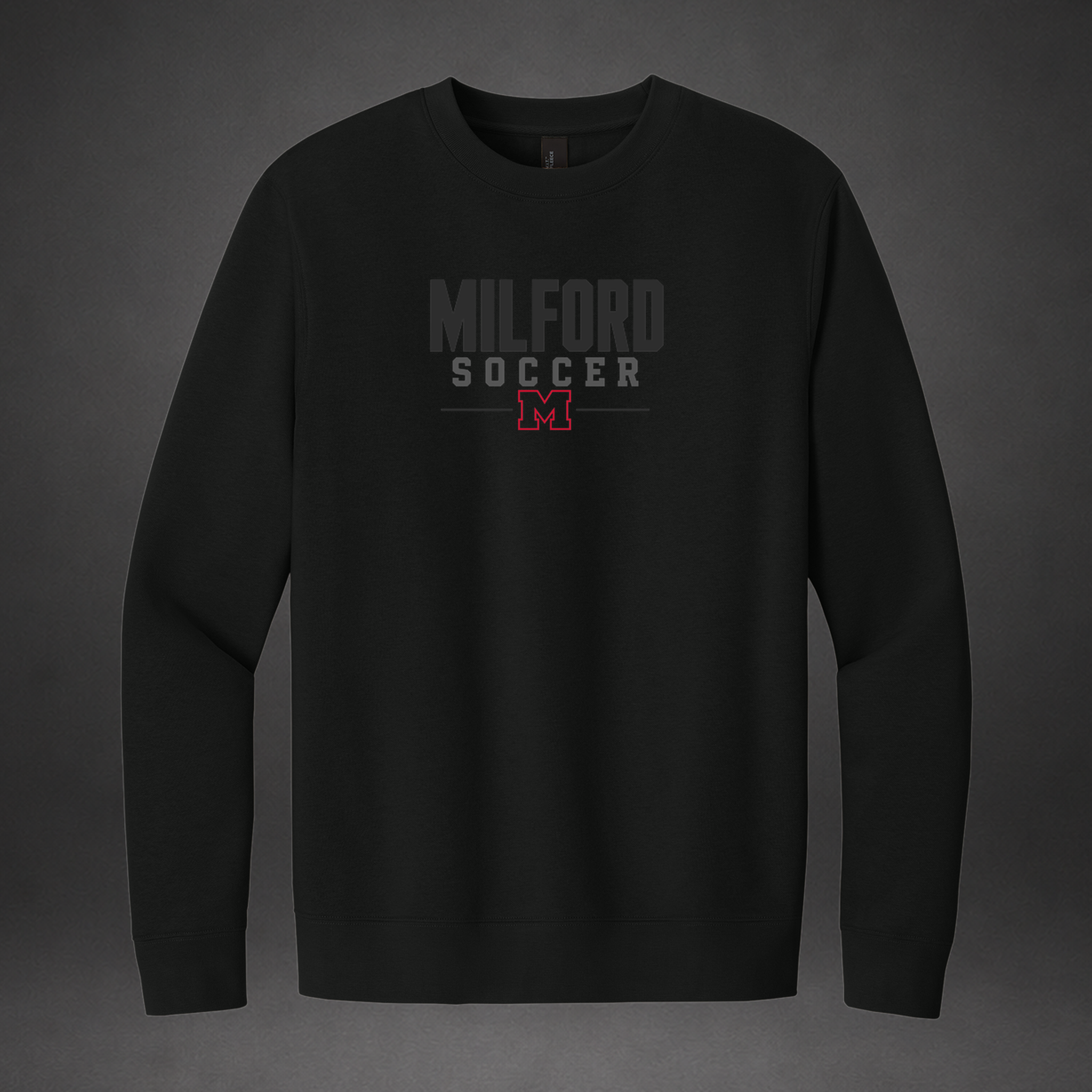 90 Minutes crewneck — black