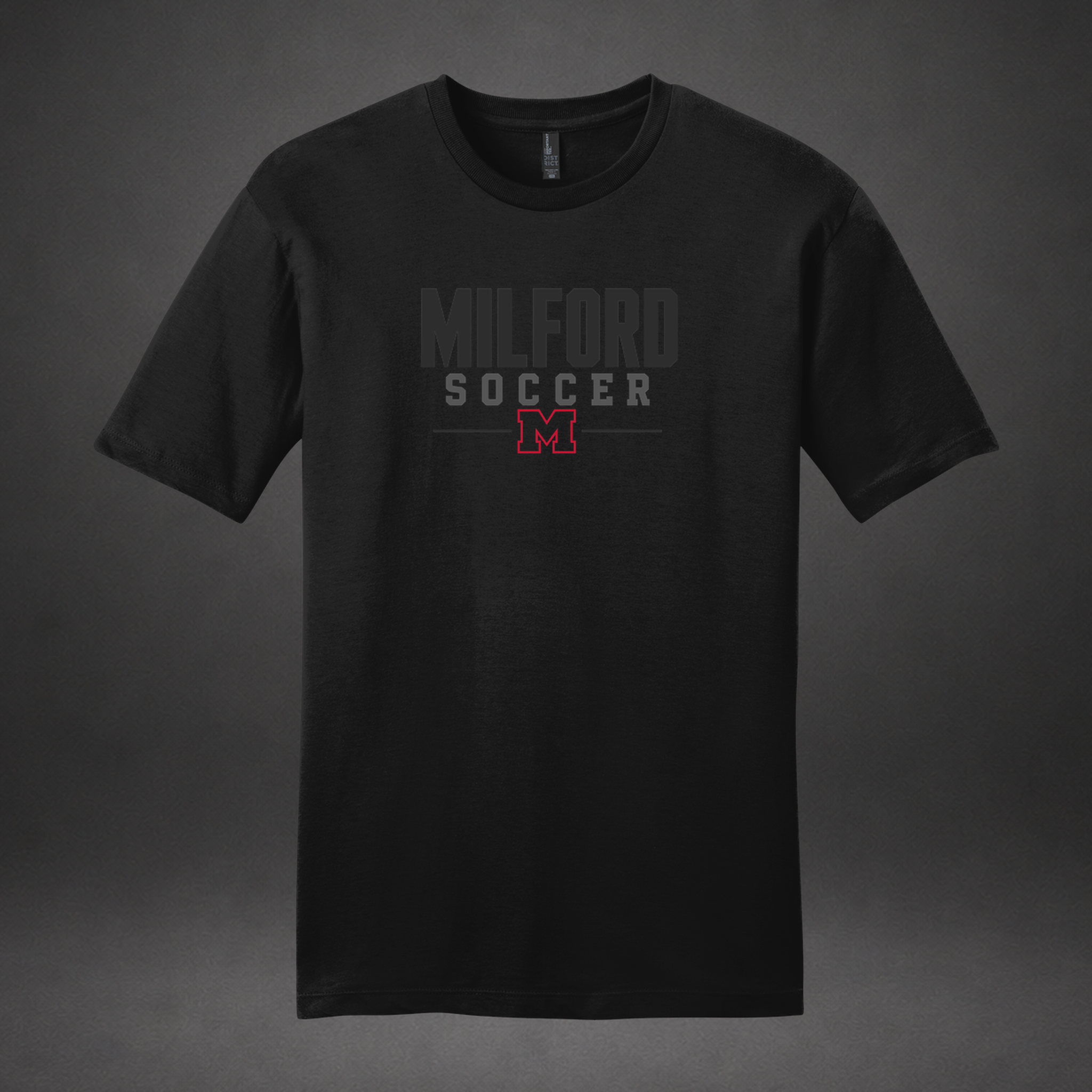 90 Minutes tee — black
