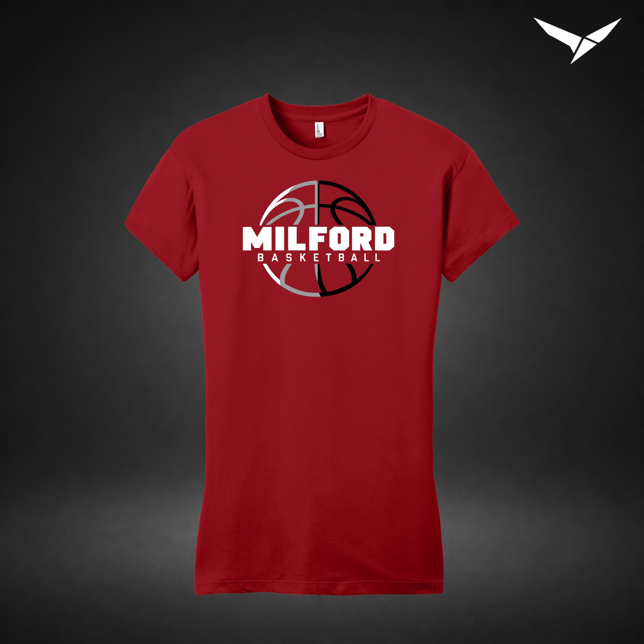 Next Gen womens-tee — red — Front