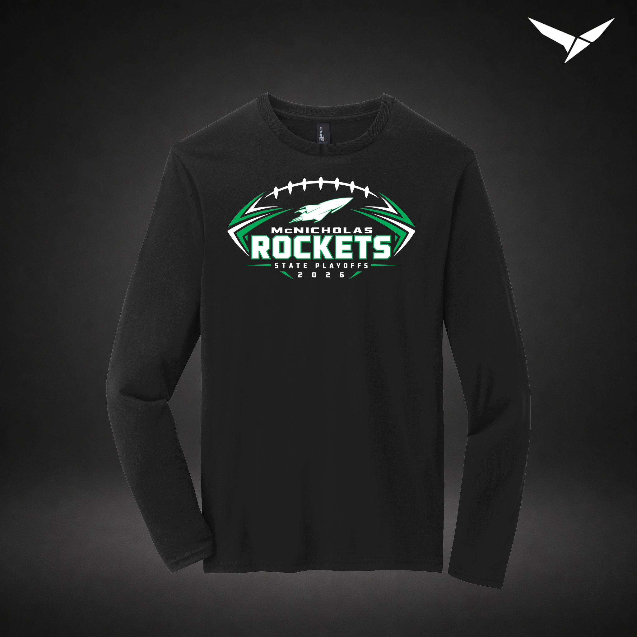 State Bound longsleeve — black — Front