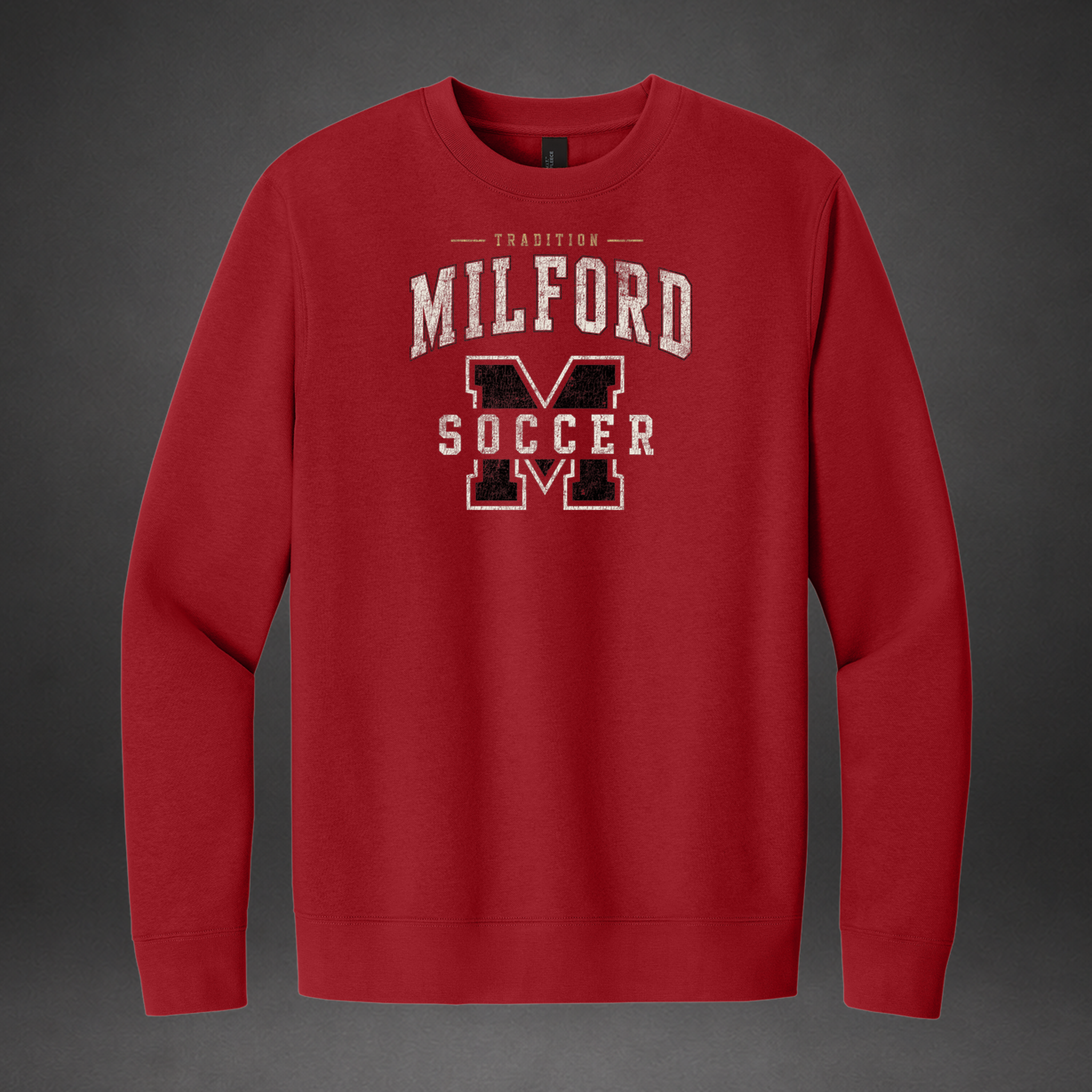 Tradition crewneck — red