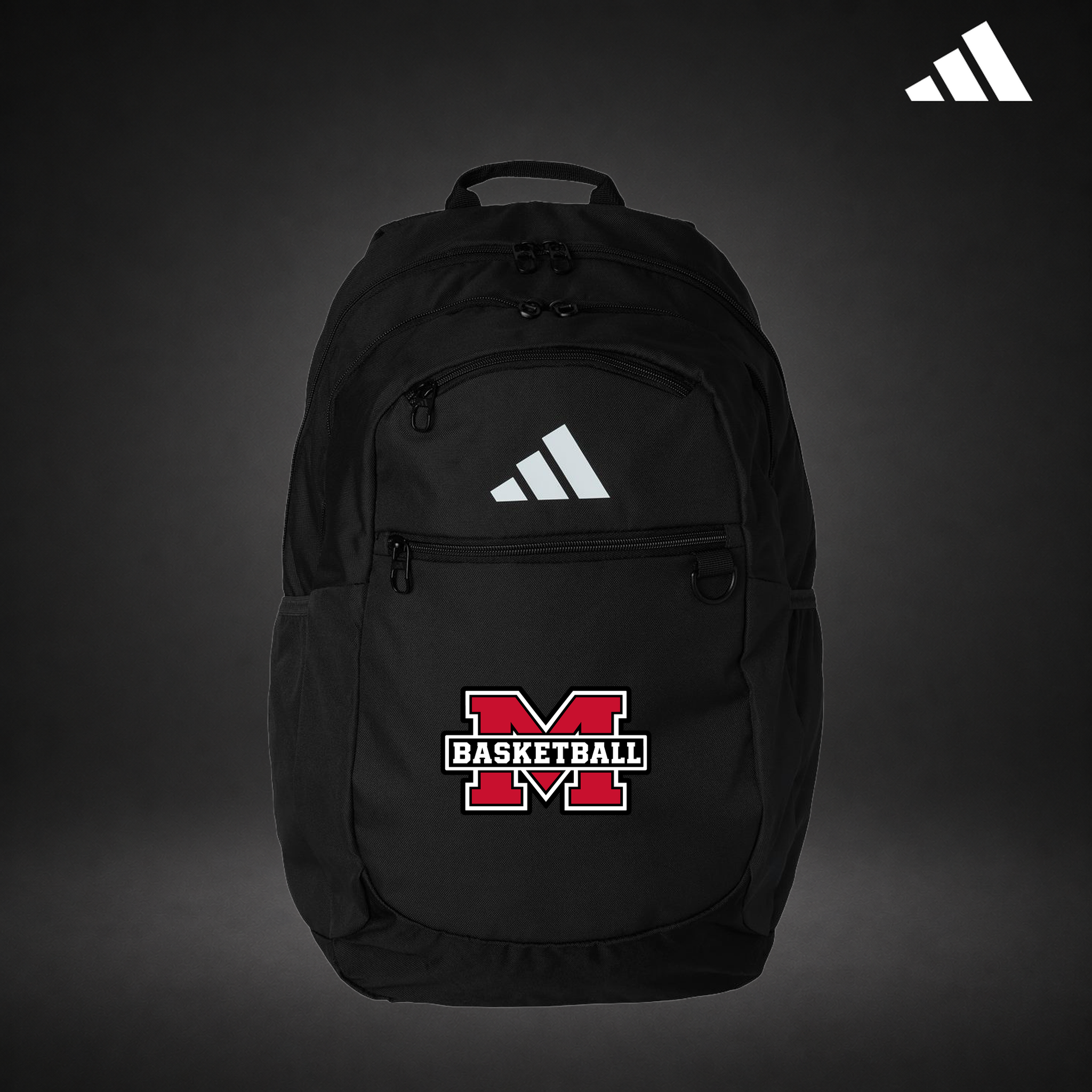 Milford Basketball Adidas Striker 3 Backpack