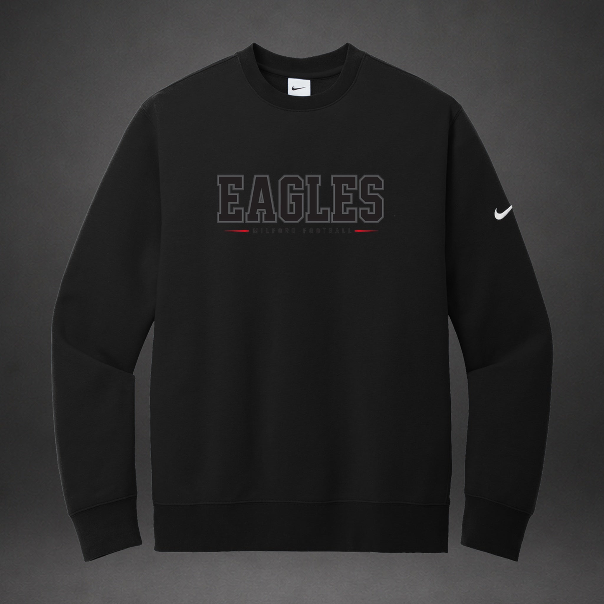 Milford Football - black