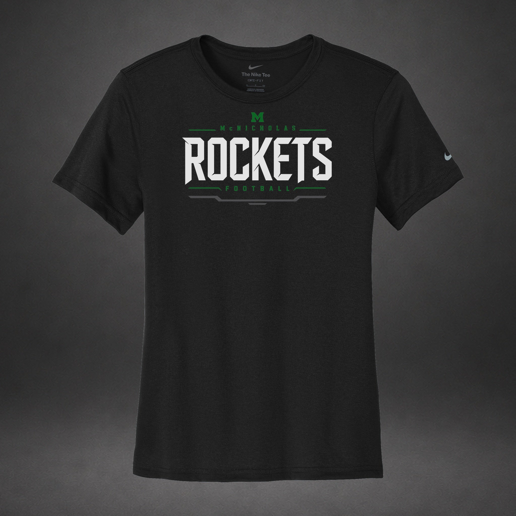 McNick Football - black - front