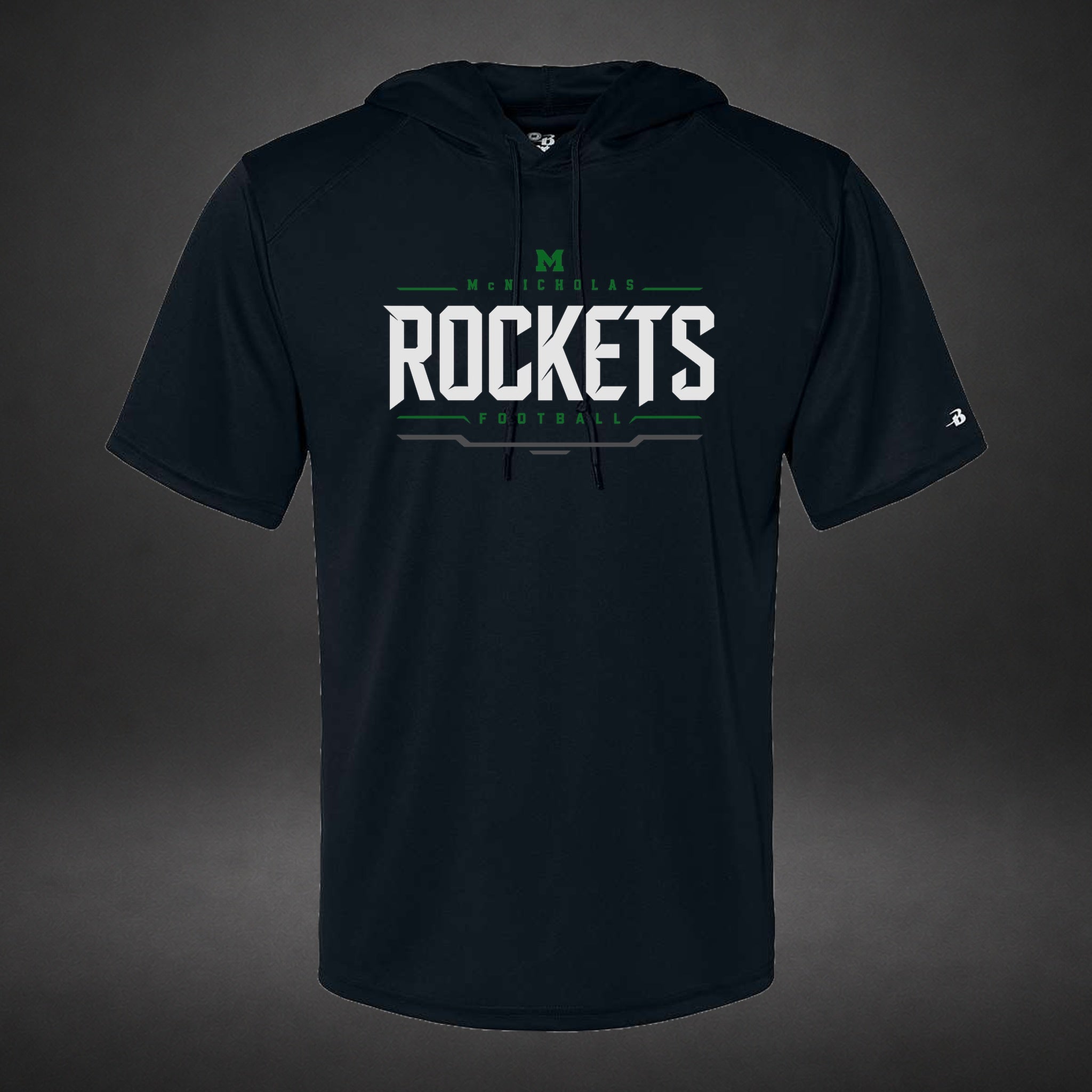 McNick Football - black - front