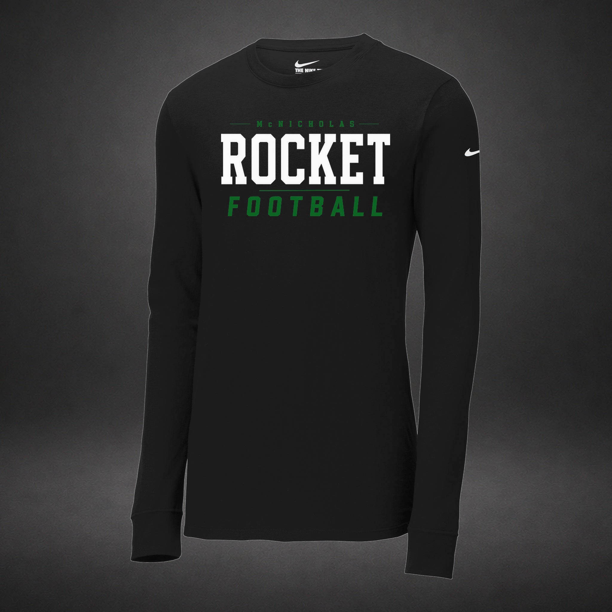 McNick Football - black - front