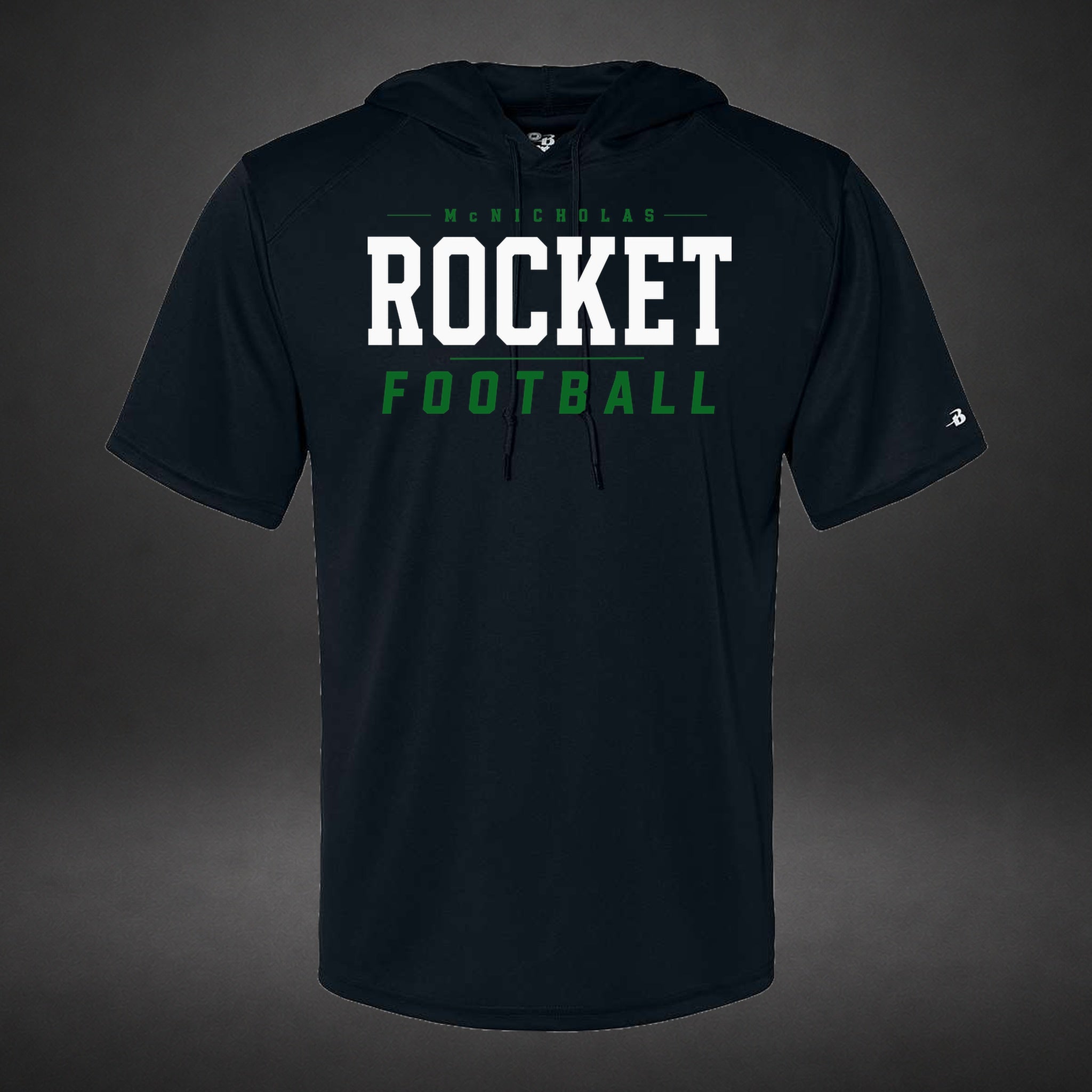 McNick Football - black - front