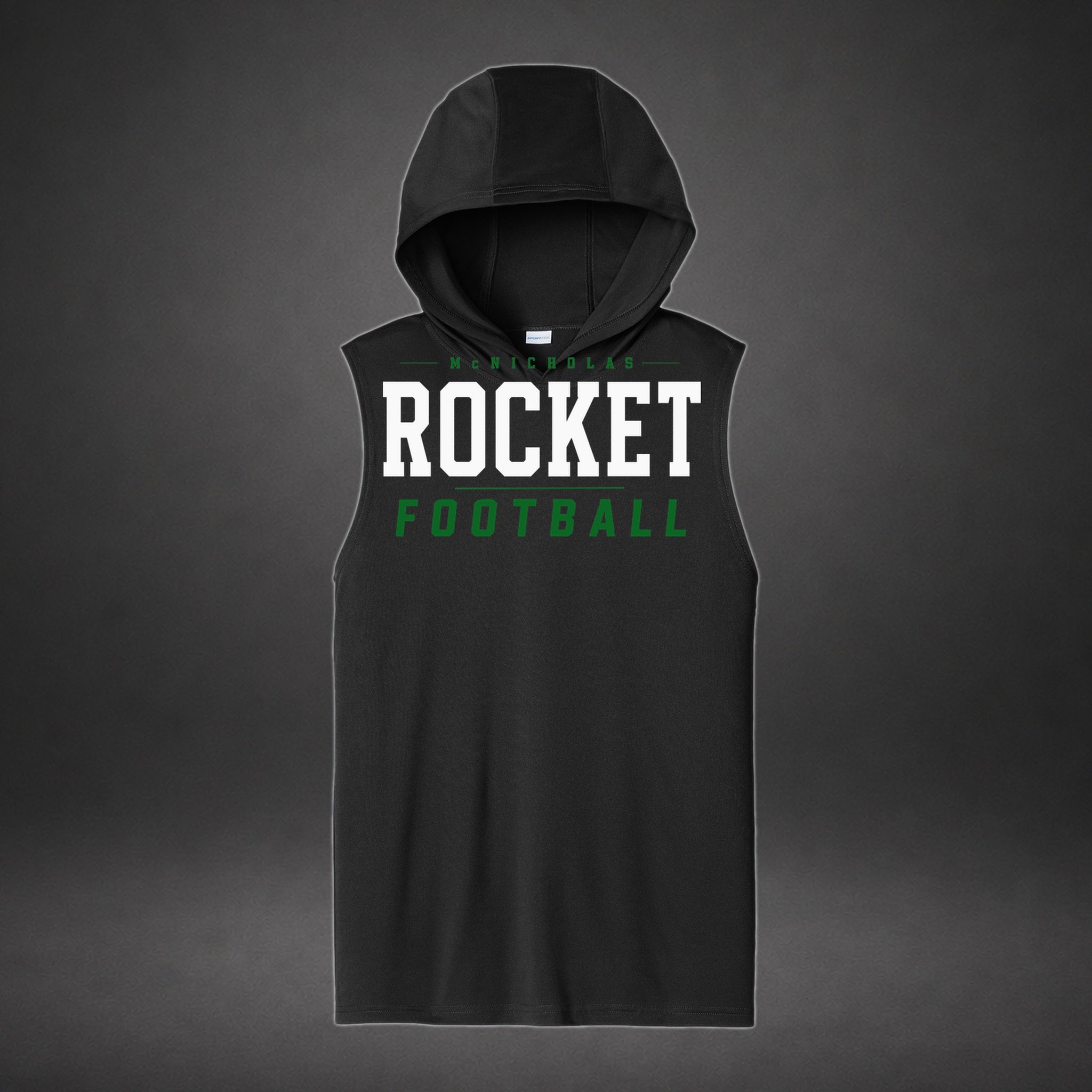 McNick Football - black - front