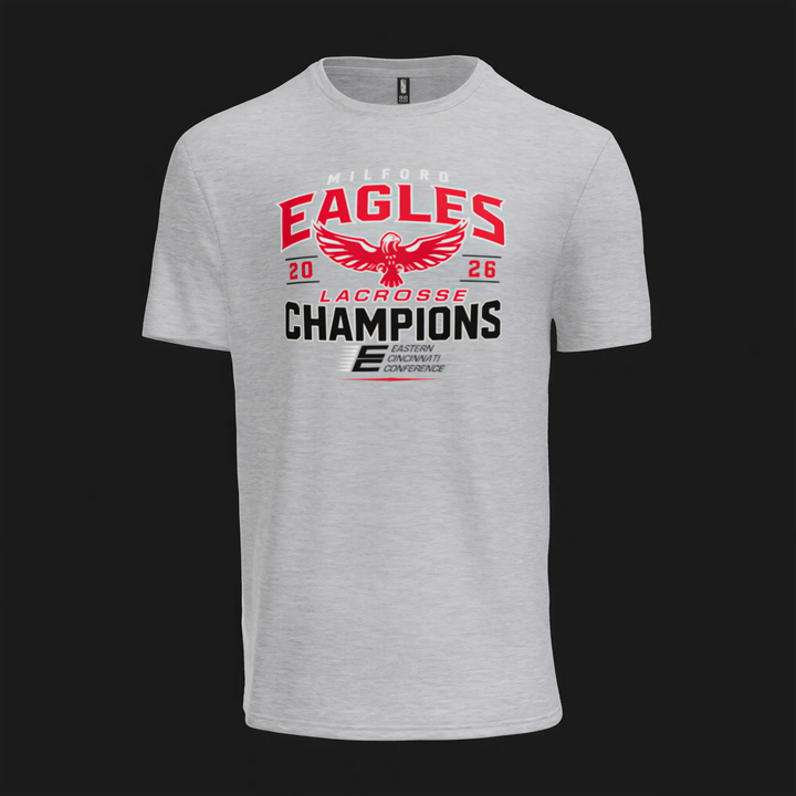 Milford Lacrosse 2026 ECC Champs T-Shirt