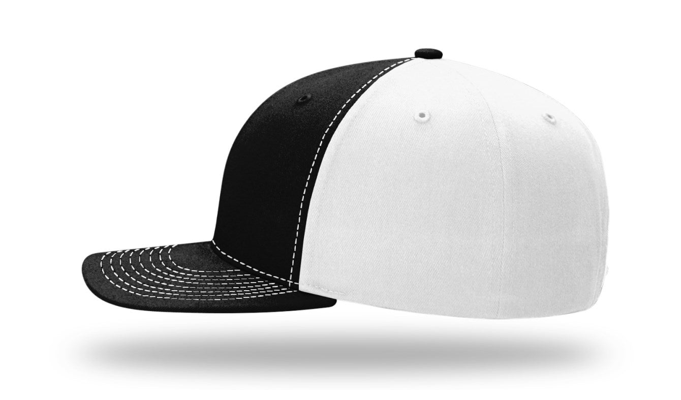 Milford State of Ohio Logo Hat Black Twill Back