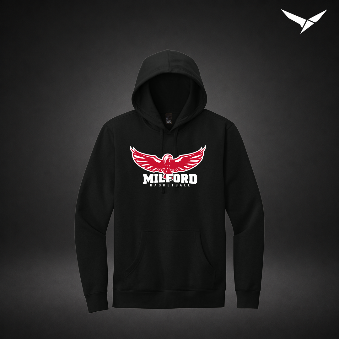 Sixth Man hoodie — black — Front