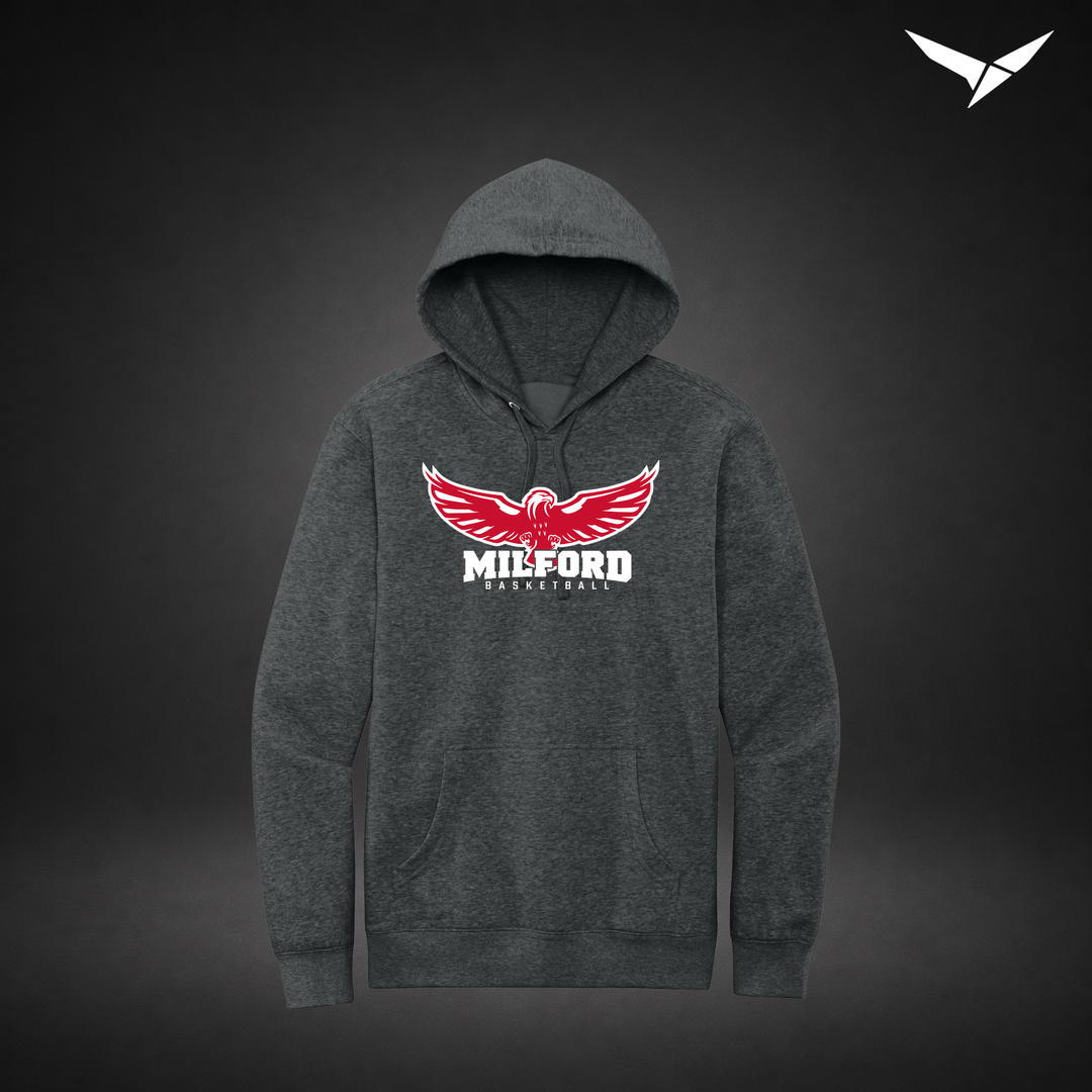 Sixth Man hoodie — grey — Front