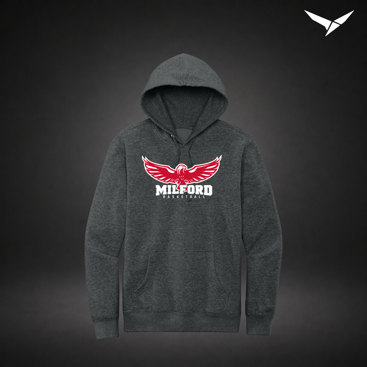 Sixth Man hoodie — grey — Front