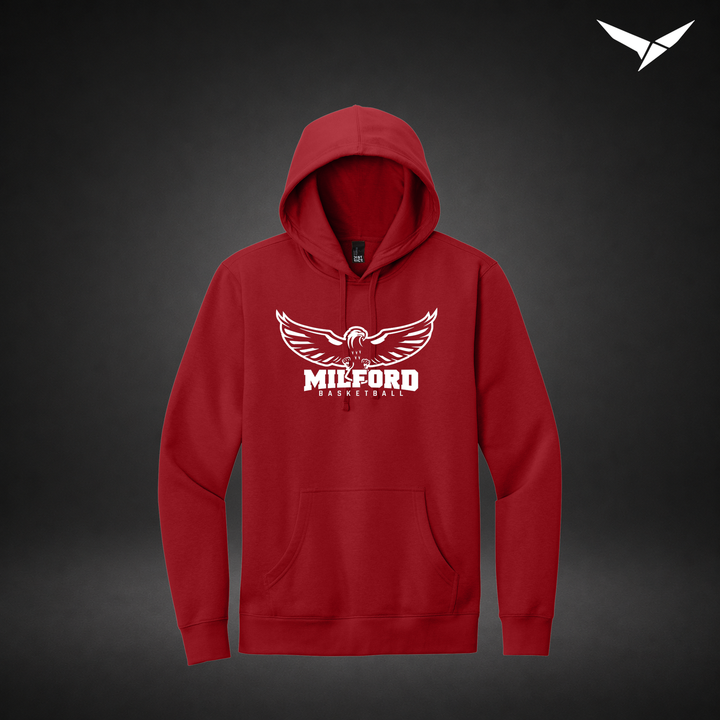 Sixth Man hoodie — red — Front