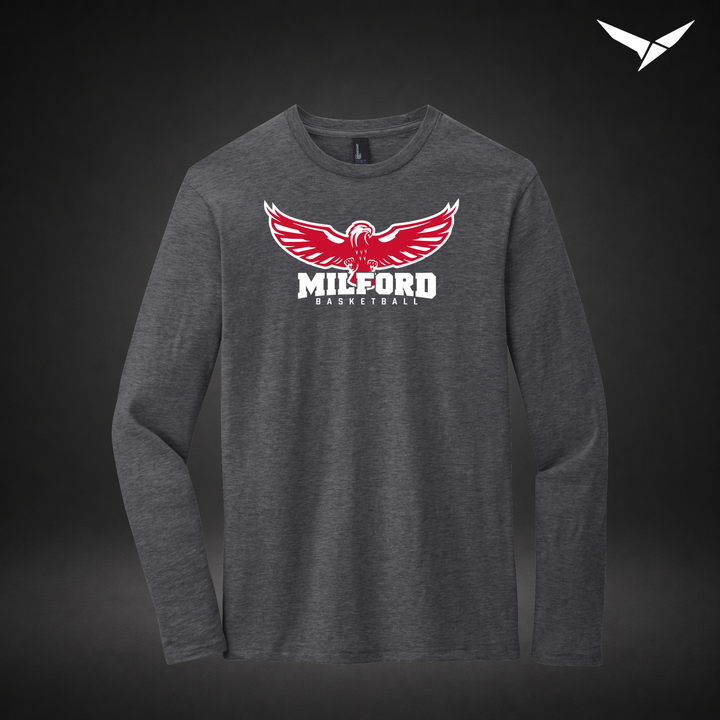 Sixth Man longsleeve — grey — Front