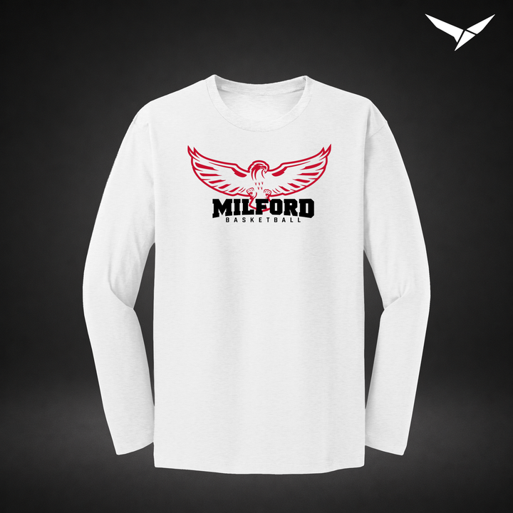 Sixth Man longsleeve — white — Front