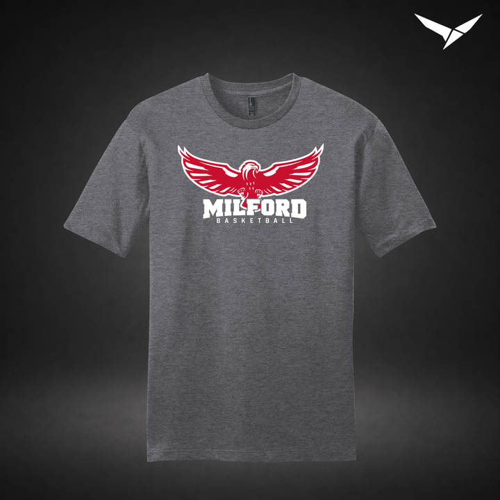 Sixth Man tee — grey — Front