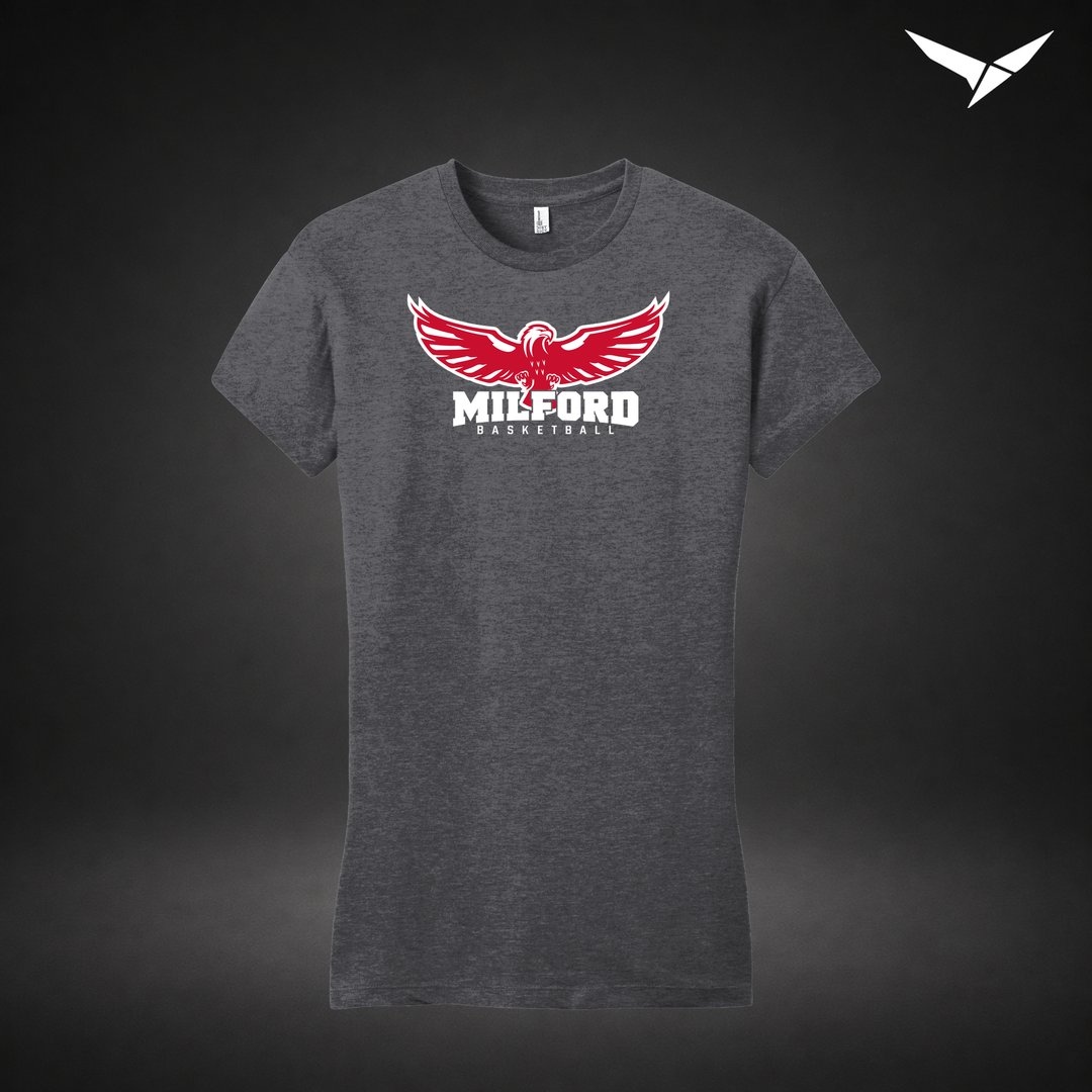 Sixth Man womens-tee — grey — Front