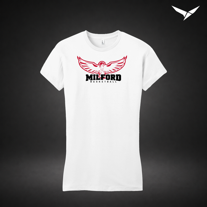 Sixth Man womens-tee — white — Front
