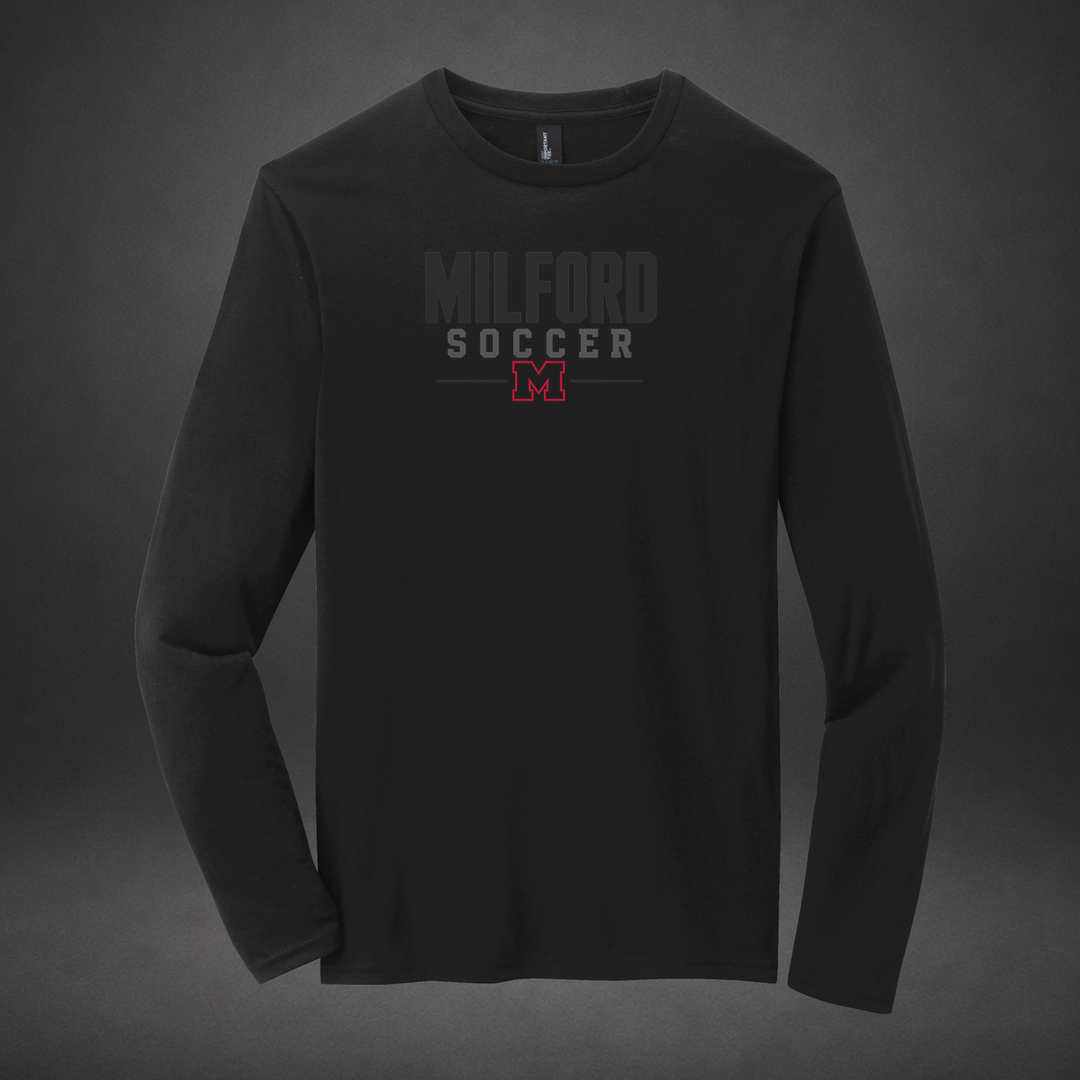 90 Minutes longsleeve — black