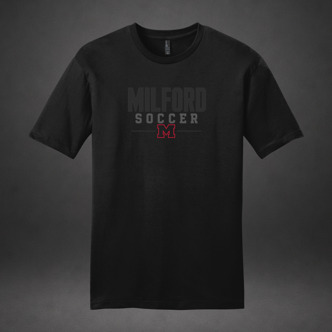 90 Minutes tee — black