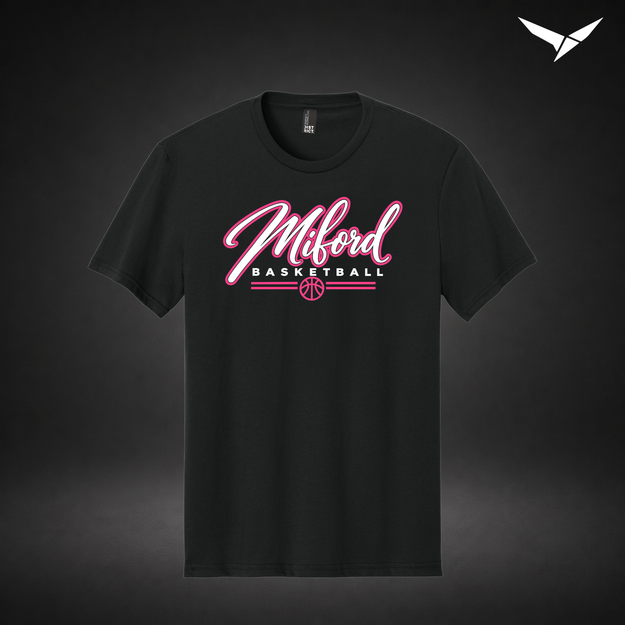 Chic tee — black — Front