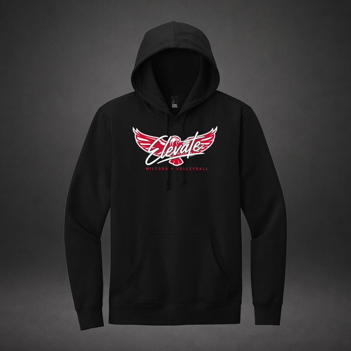 Elevate hoodie — black