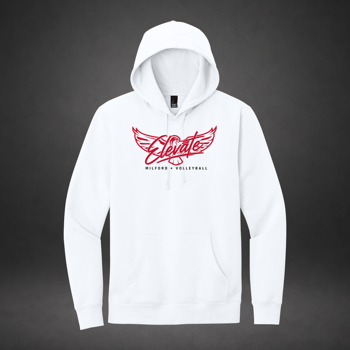 Elevate hoodie — white