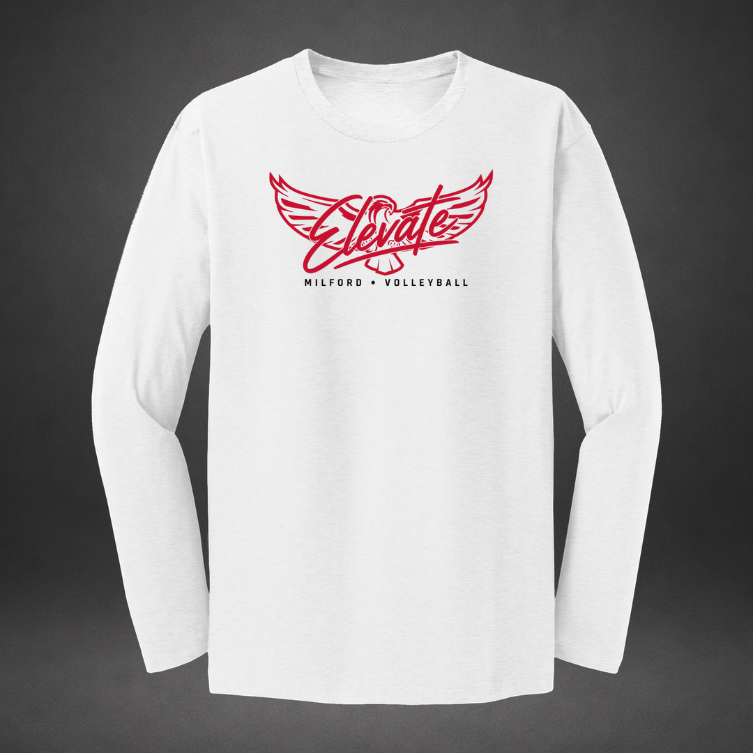 Elevate longsleeve — white