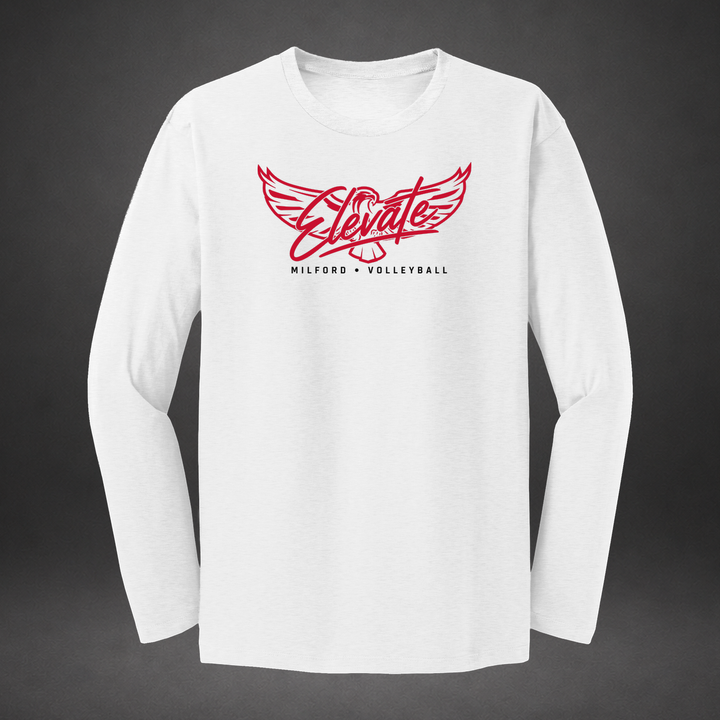 Elevate longsleeve — white