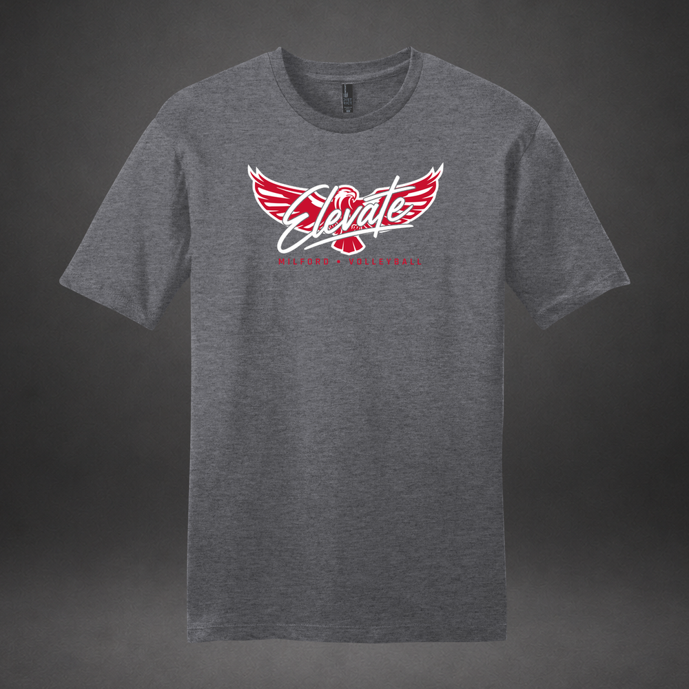 Elevate tee — grey