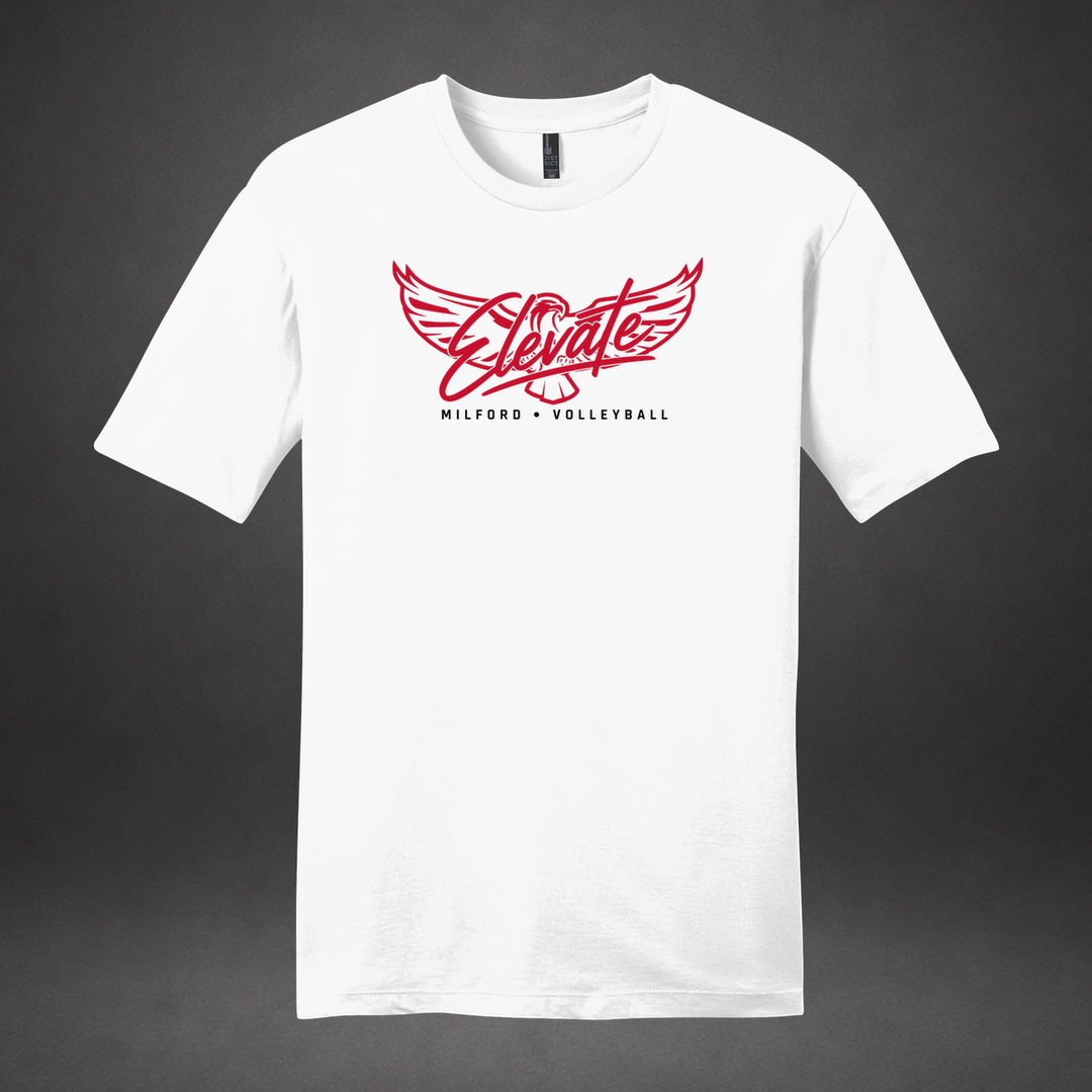 Elevate tee — white
