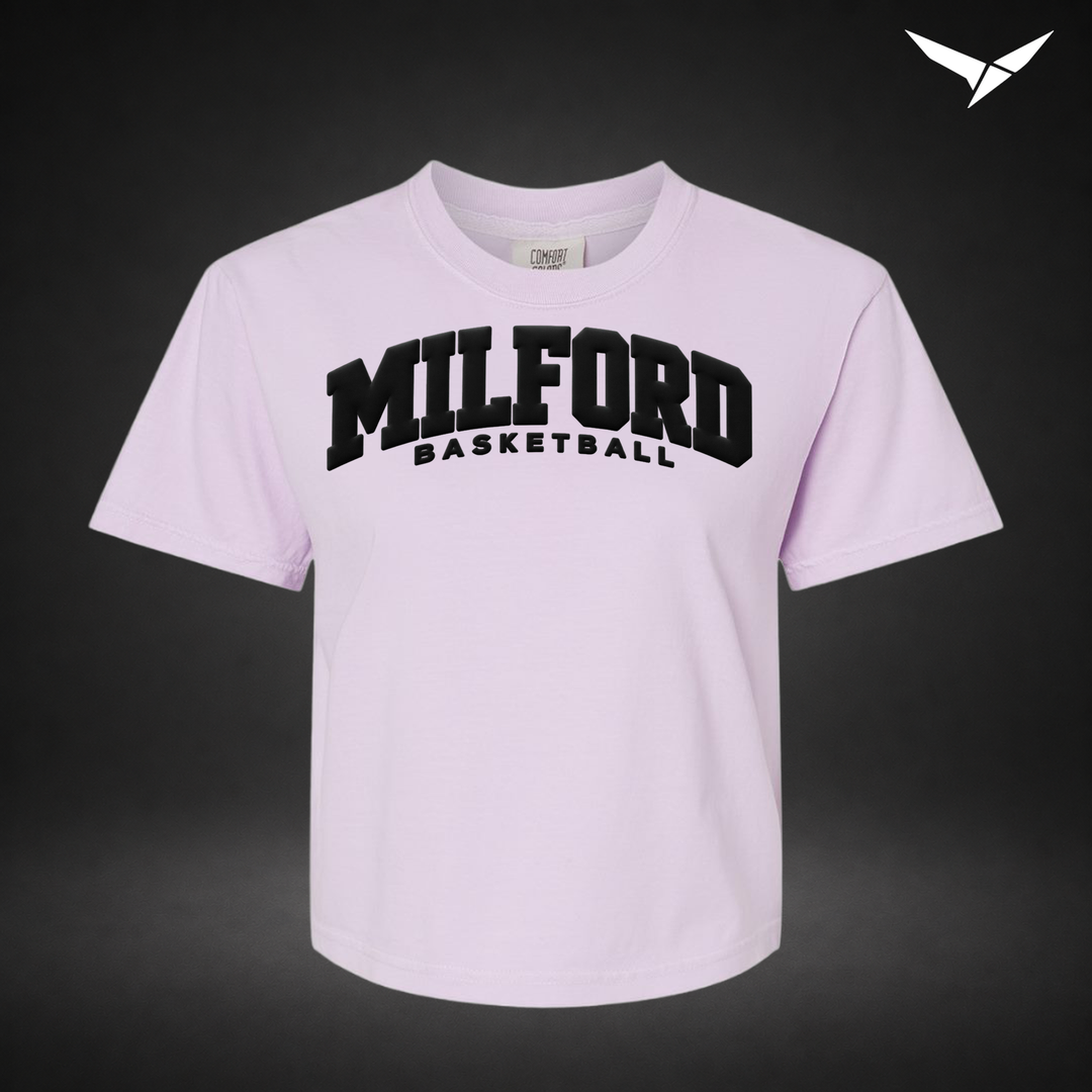 Elevated womens-tee — orchid — Front