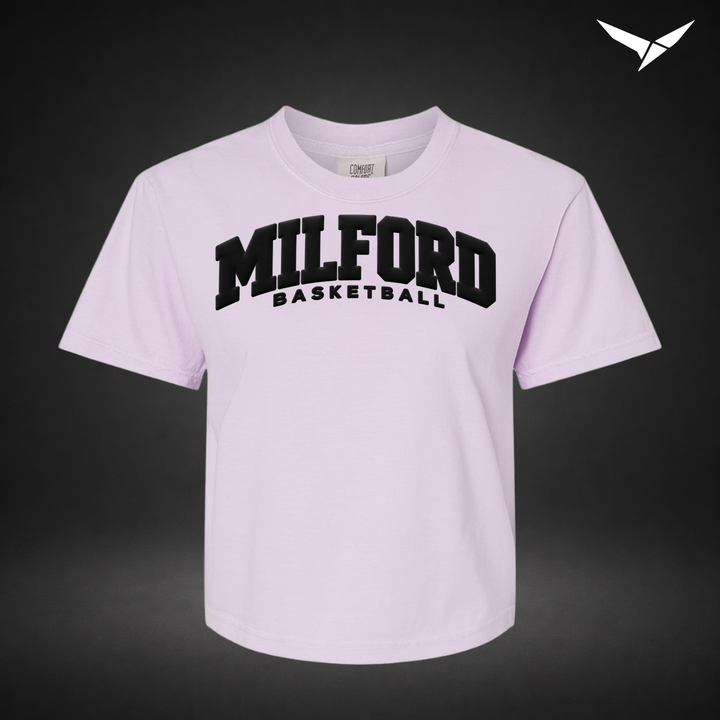 Elevated womens-tee — orchid — Front