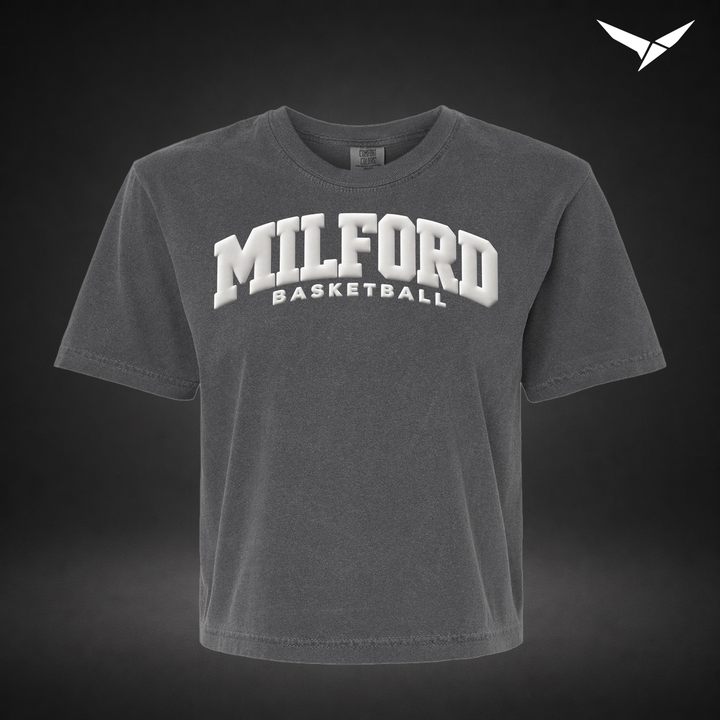 Elevated womens-tee — pepper — Front