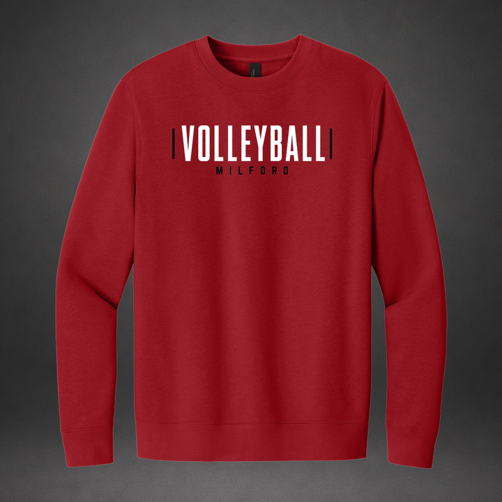 Endline crewneck — red