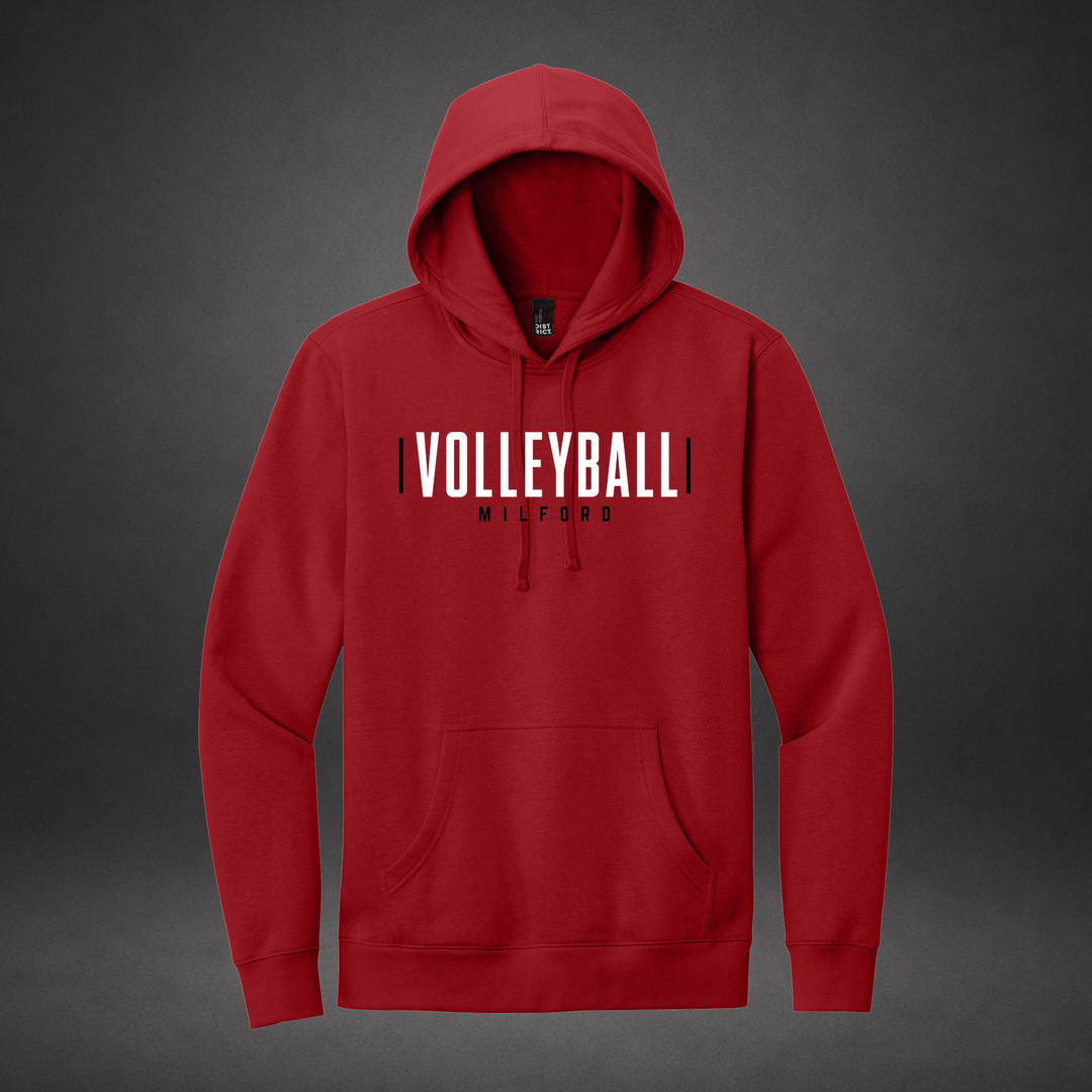 Endline hoodie — red