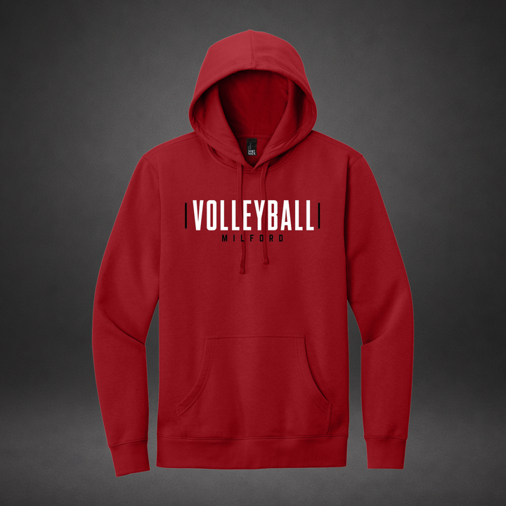 Endline hoodie — red