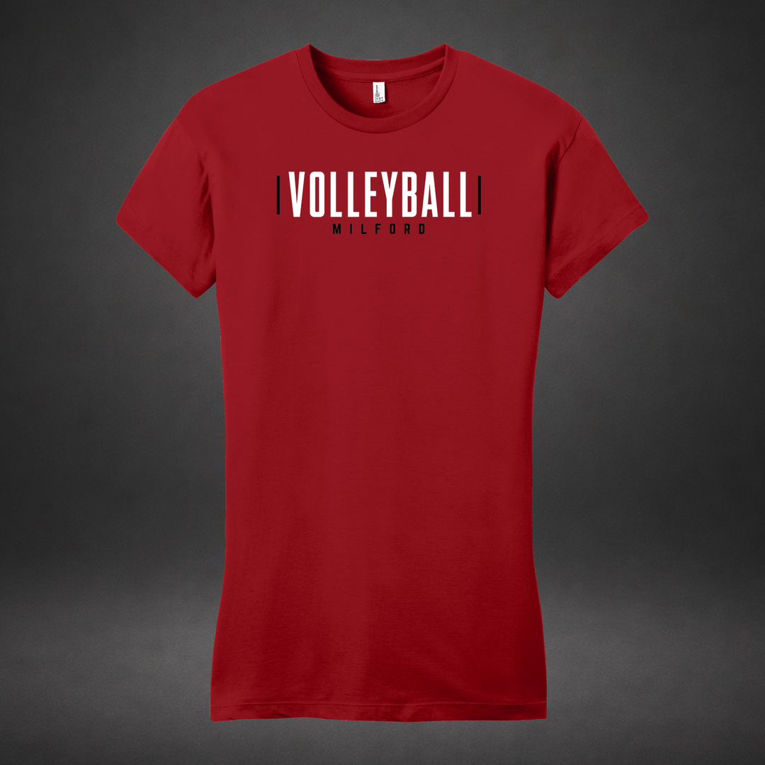 Endline womens-tee — red
