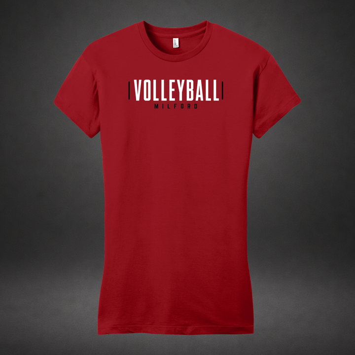 Endline womens-tee — red