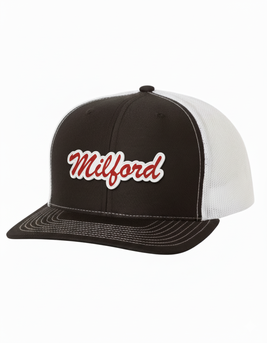 Milford Script Trucker Hat