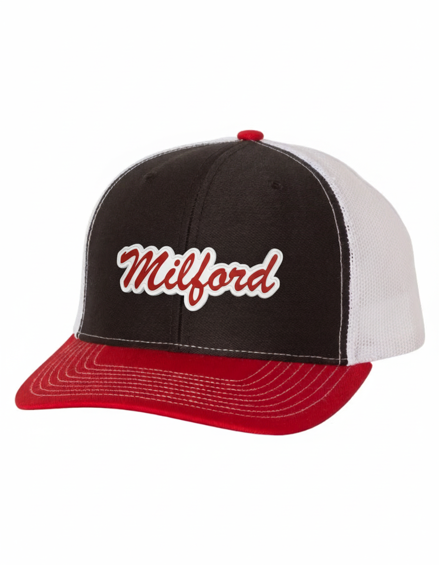 Milford Script Trucker Hat