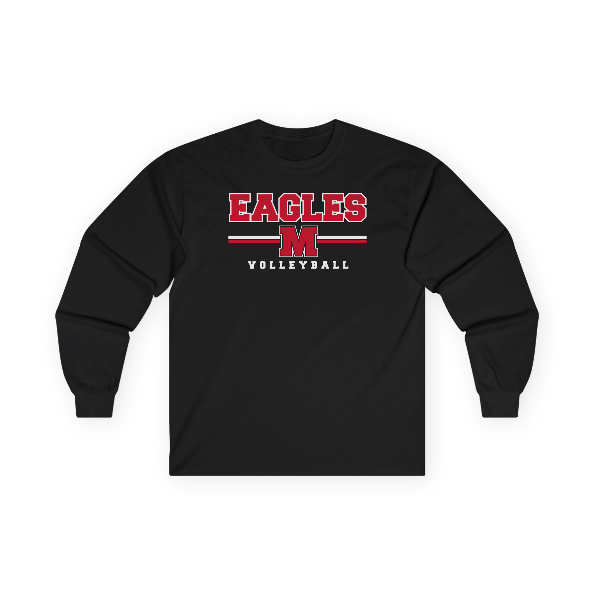 Milford Volleyball Big M (Choose Your Style)