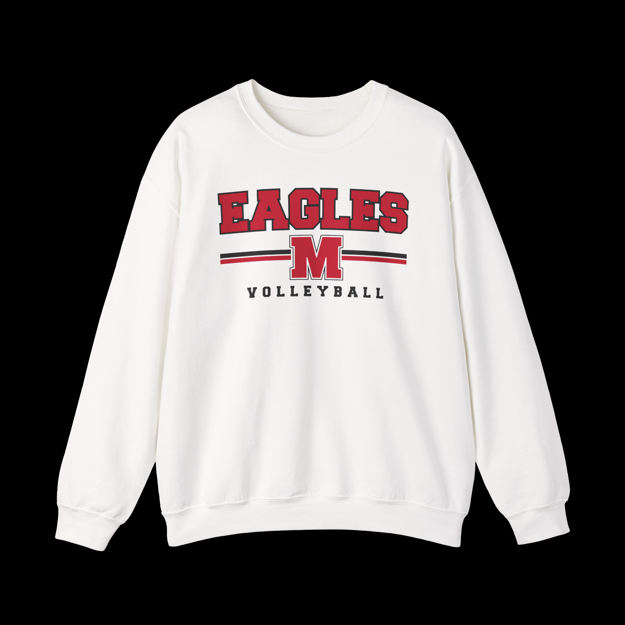 Milford Volleyball Big M (Choose Your Style)