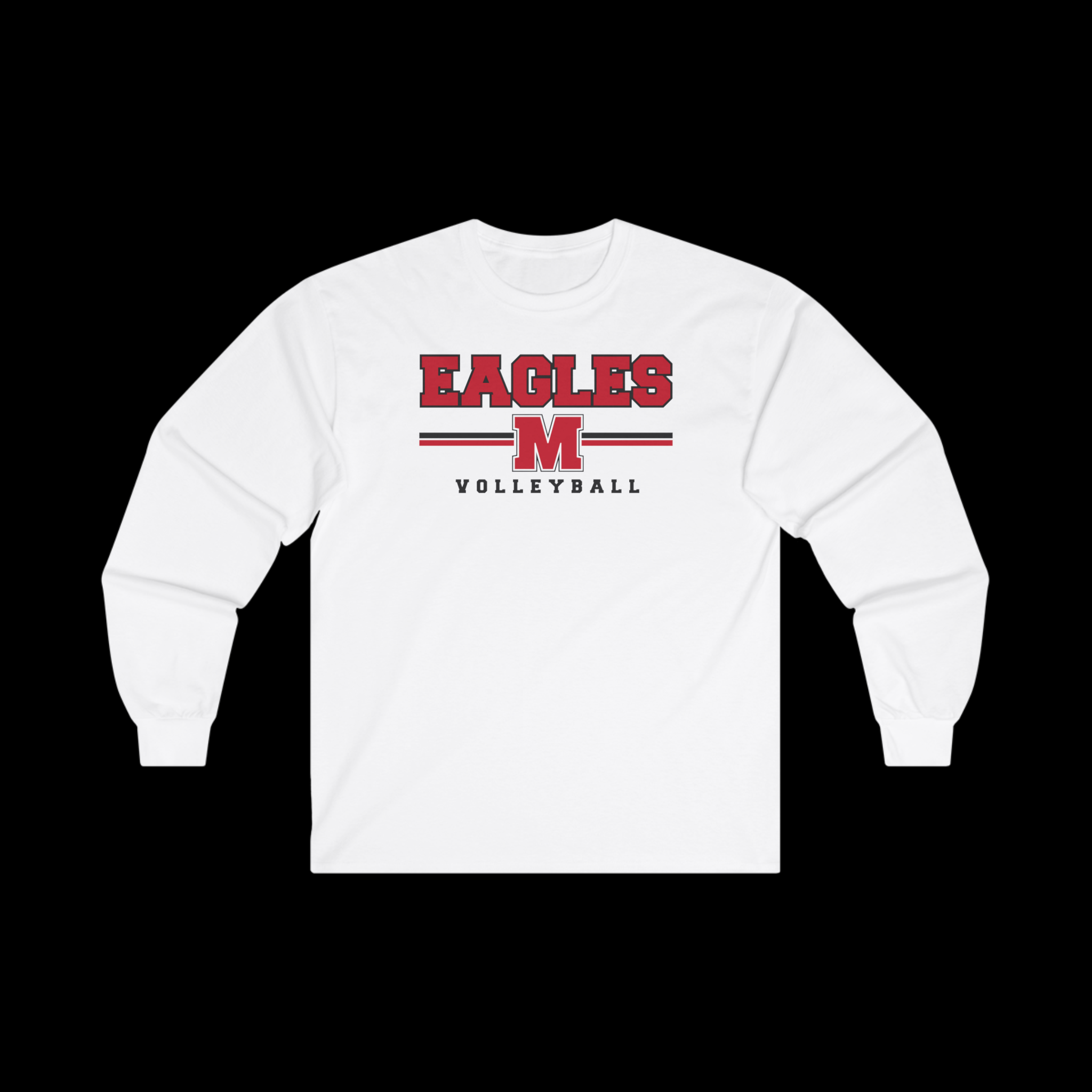 Milford Volleyball Big M (Choose Your Style)