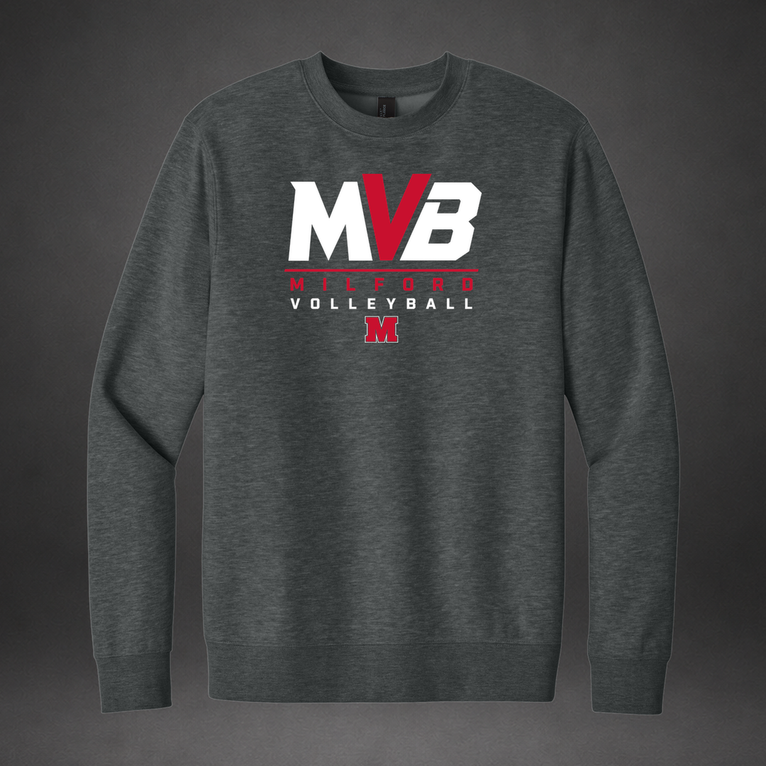 Flight crewneck — grey