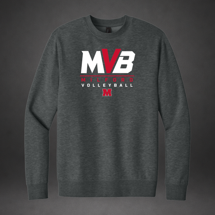 Flight crewneck — grey