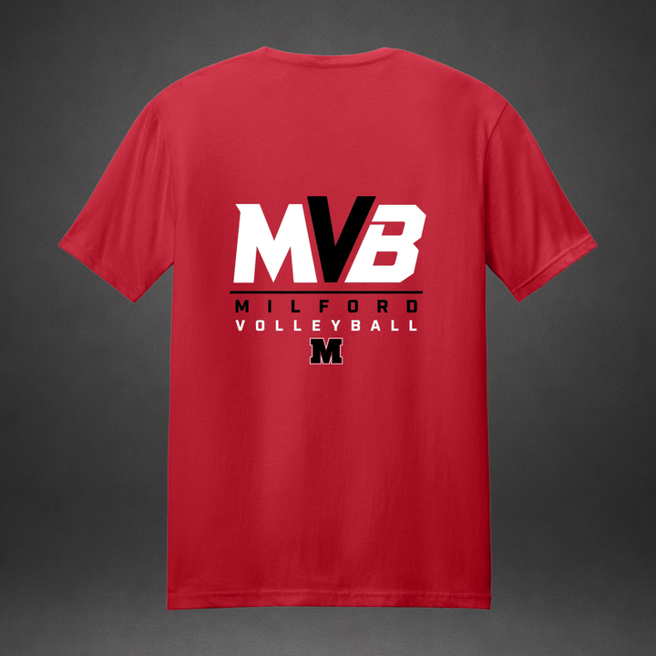 Flight tee — red