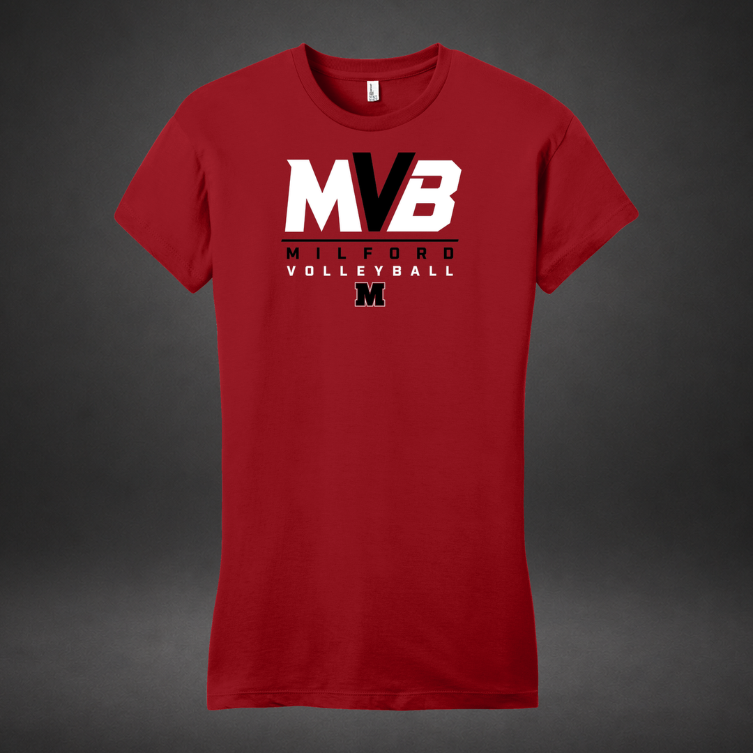 Flight womens-tee — red