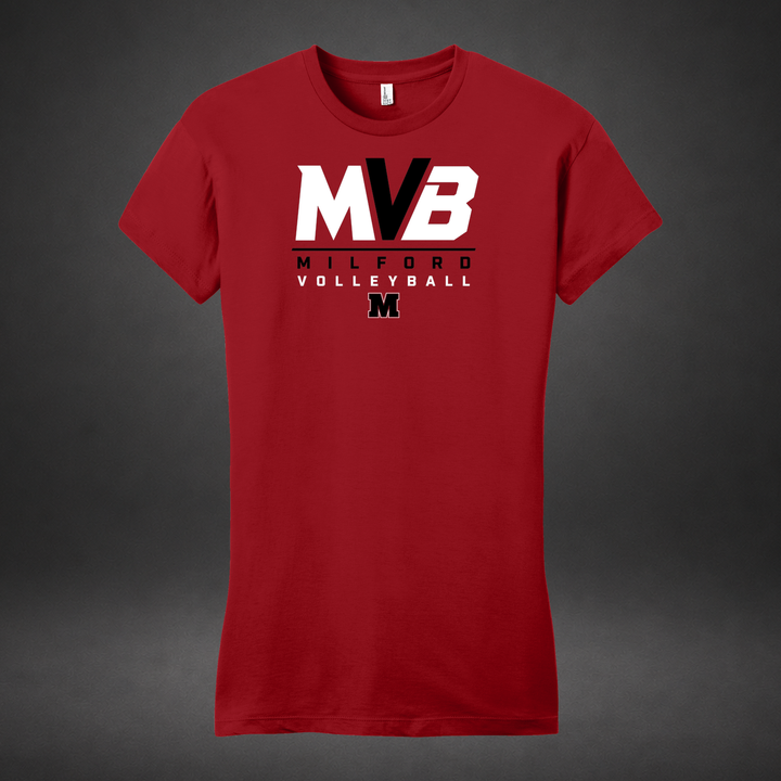 Flight womens-tee — red